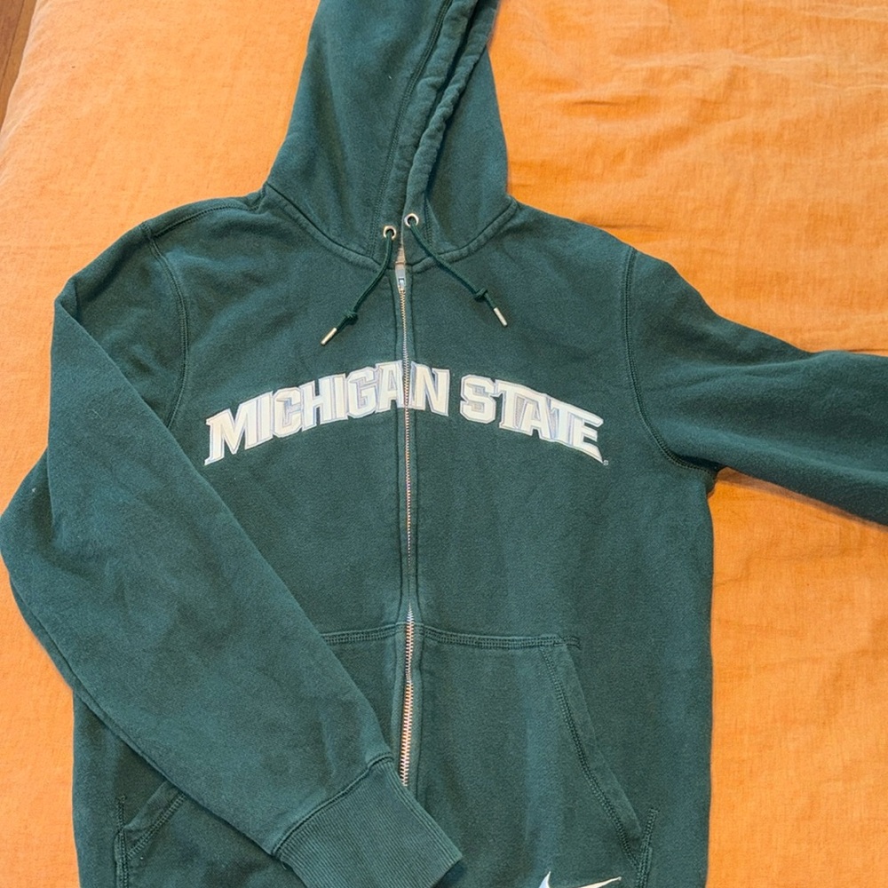 Michigan State Nike Zip-Up